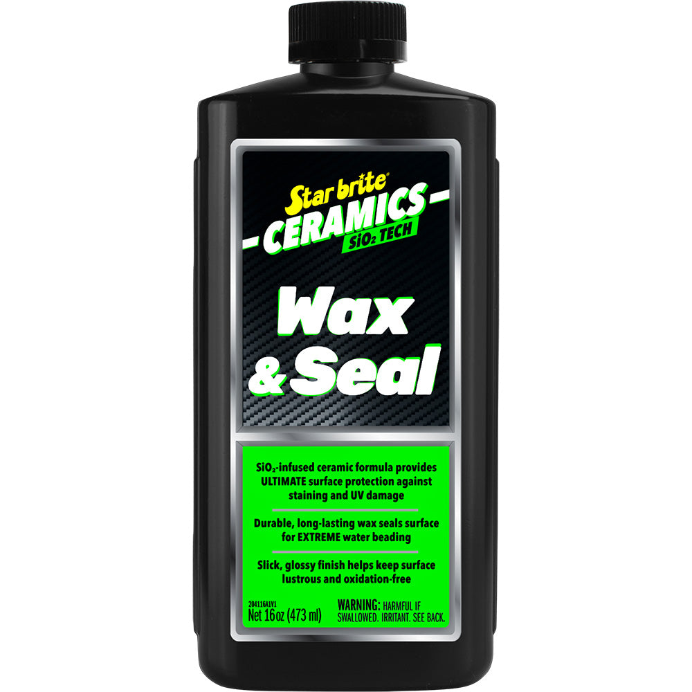 Star brite Ceramics Wax & Seal - Green Apple Scent - 16 oz — marine cleaning
