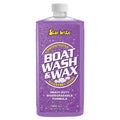 Star brite Boat Wash & Wax - Heavy Duty Concentrate - Blueberry Scent - 16 oz — marine cleaning