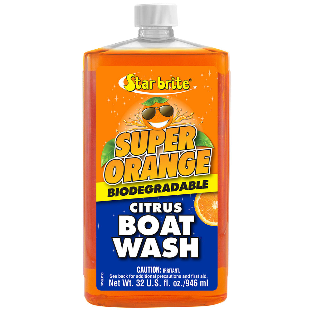 Star brite Super Orange Citrus Boat Wash Concentrate - 32 oz — marine cleaning