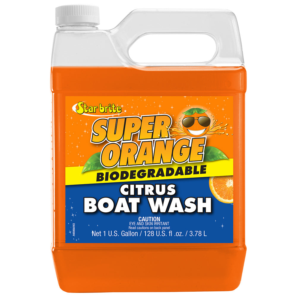 Star brite Super Orange Citrus Boat Wash Concentrate - 1 Gallon — marine cleaning