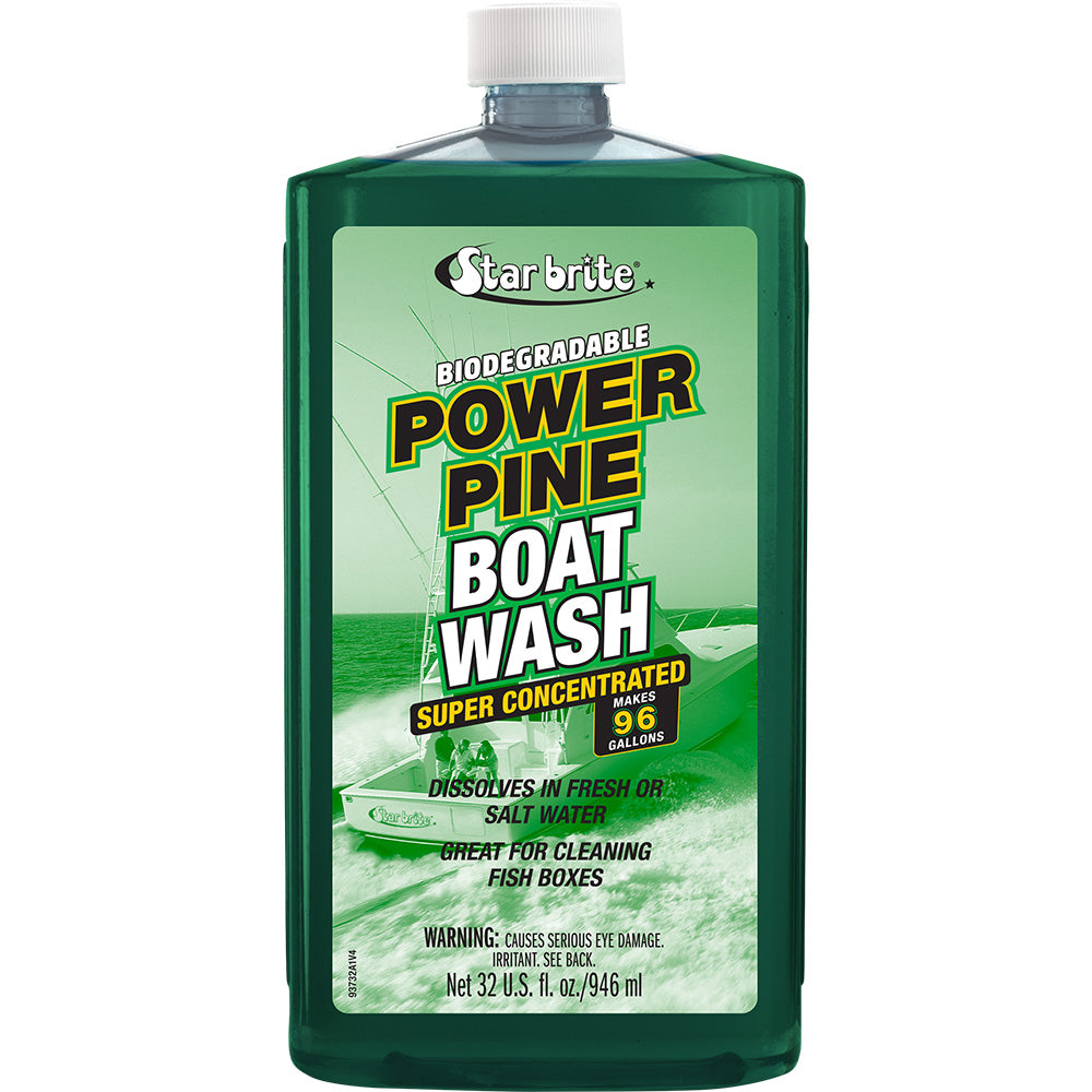 Star brite Power Pine Boat Wash - Concentrated Marine Grade Formula - 32 oz — marine cleaning