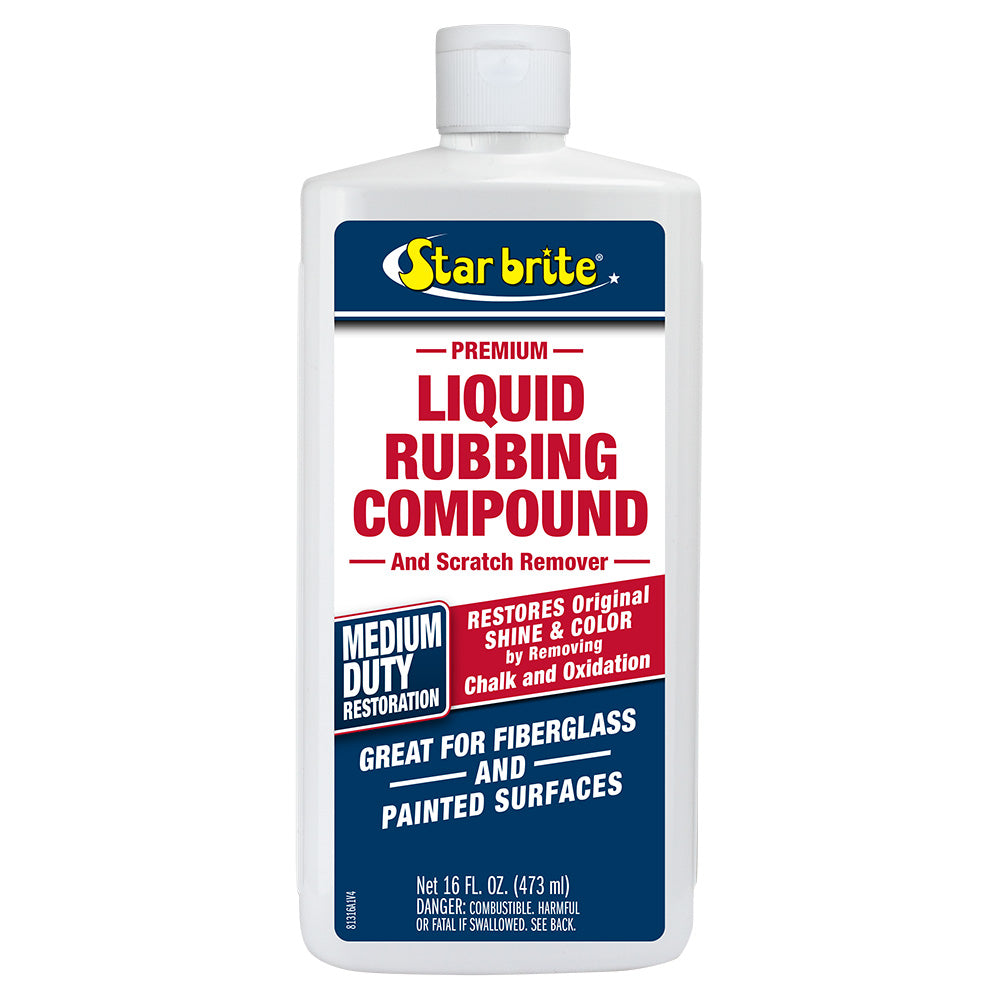 Star brite Liquid Rubbing Compound f/Medium Oxidation - 16 oz — marine cleaning