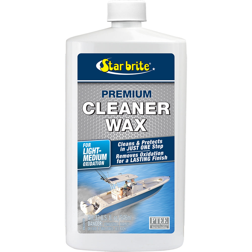 Star brite Premium Cleaner Wax - One-Step - 32 oz — marine cleaning