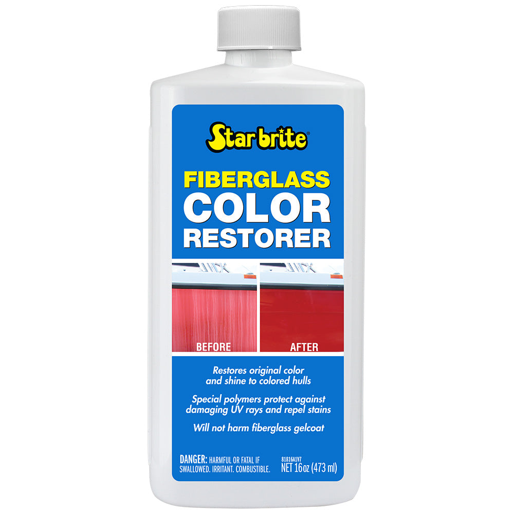 Star brite Fiberglass Color Restorer - Formulated f/Colored Hulls - 16 oz — marine cleaning