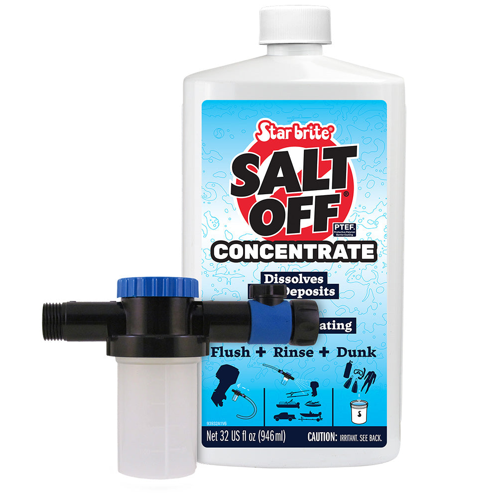 Star brite Salt Off Concentrate Kit w/Applicator - 32 oz — marine cleaning