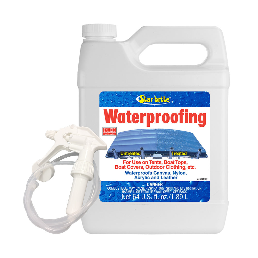 Star brite Waterproofing Spray & Stain Protection - 64 oz — marine cleaning