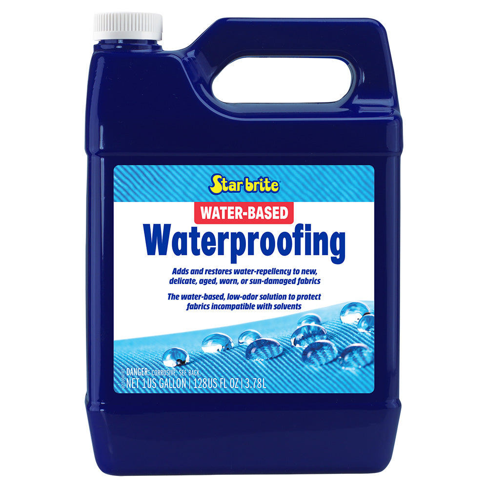 Star brite Water-Based Waterproofing & Fabric Protectant - 1 Gallon — marine cleaning