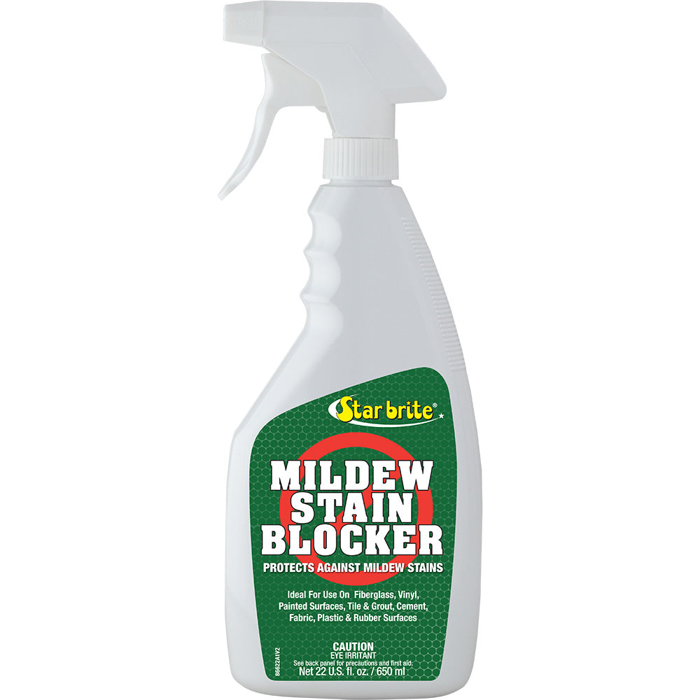 Star brite Mildew Stain Blocker w/Nano Tech Barrier - 22 oz — marine cleaning