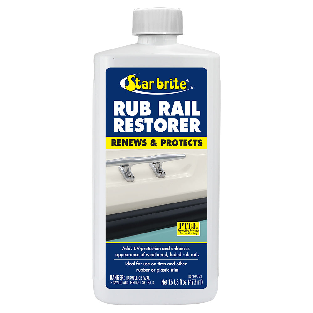 Star brite Rub Rail Restorer & Protectant - 16 oz — marine cleaning