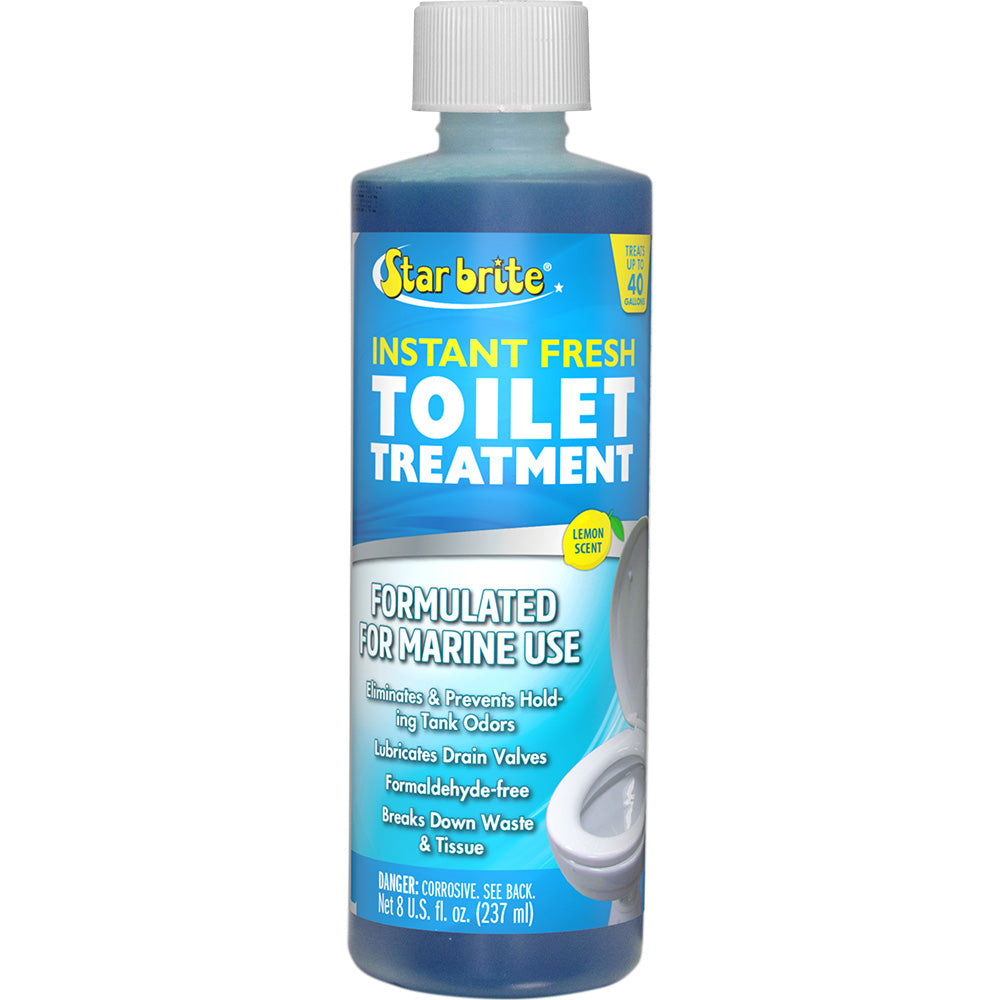 Star brite Instant Fresh Toilet Treatment - Lemon Scent - 8 oz *6 Pack — marine cleaning