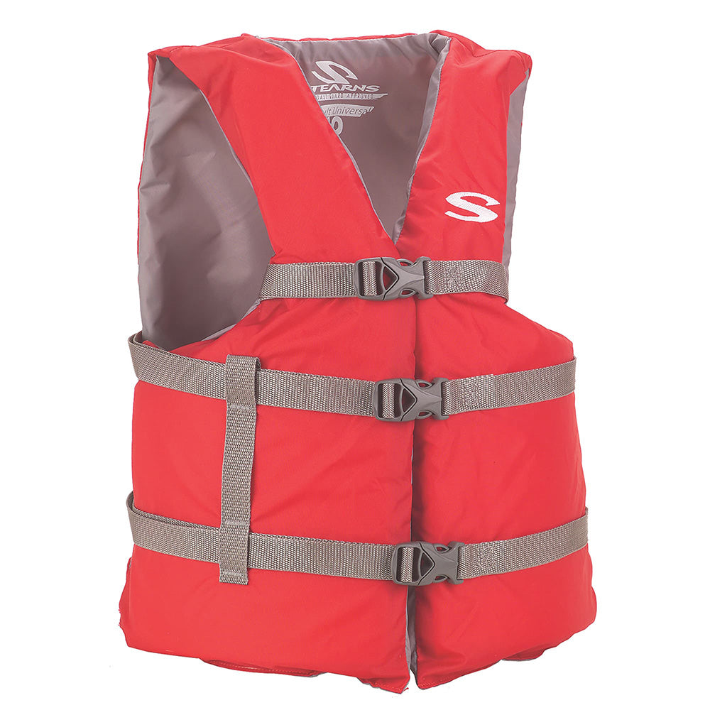 Stearns Adult Classic Red PFD Life Vest - Universal — marine paddlesports