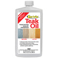 Star brite Teak Oil - Long Lasting, Penetrating, Sealer, & Preserver w/UV Inhibitors - 32 oz — marine cleaning