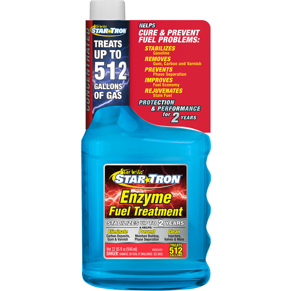 Star brite Star-Tron Enzyme Fuel Treatment - 32 oz — marine cleaning
