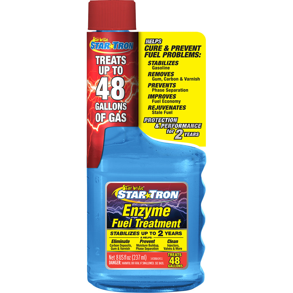 Star brite Star-Tron Enzyme Fuel Treatment - Small Engine Formula - 8 oz — marine cleaning