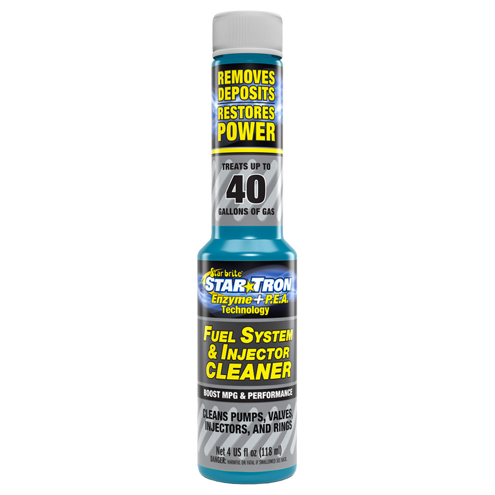 Star brite Star-Tron Enzyme Fuel System & Injector Cleaner & PEA Tech - 4 oz — marine cleaning