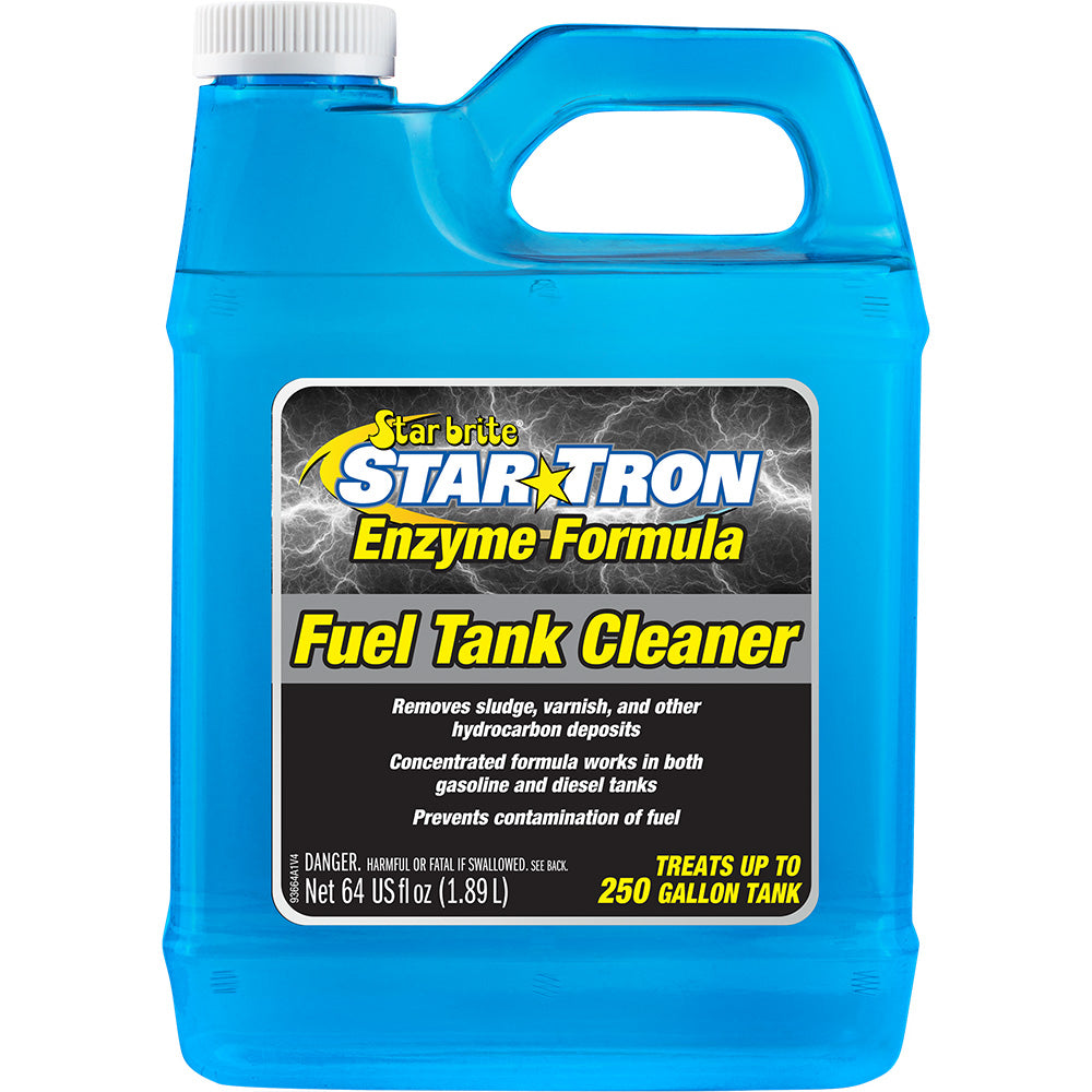 Star brite Star-Tron Fuel Tank Cleaner - Concentrated Gas/Diesel Formula - 64 oz — marine cleaning