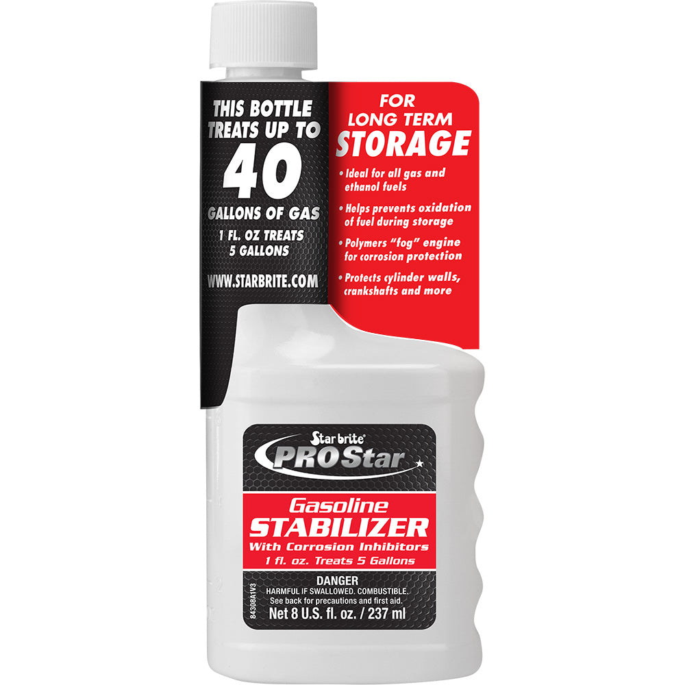 Star brite PRO Star Gas Stabilizer w/Corrosion Inhibitors - 8 oz — marine cleaning