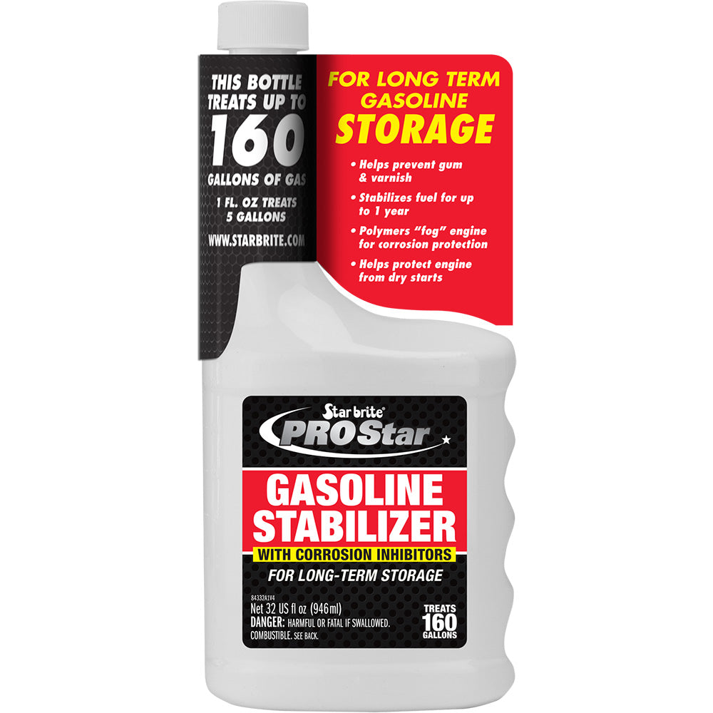 Star brite PRO Star Gas Stabilizer w/Corrosion Inhibitors - 32 oz — marine cleaning