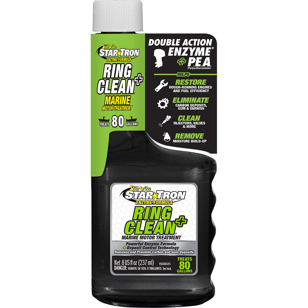 Star brite Star-Tron Ring Clean+ Fuel Injector Cleaner - 8 oz — marine cleaning