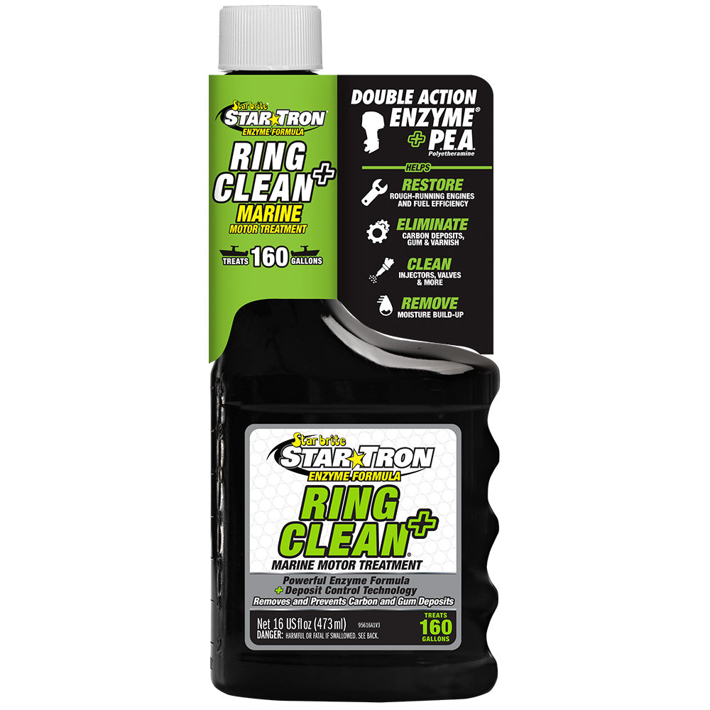 Star brite Star-Tron Ring Clean + Fuel Injector Cleaner - 16 oz — marine cleaning
