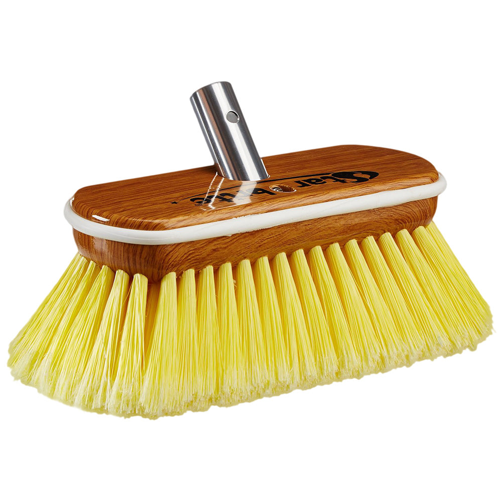 Star brite Premium 8" Soft Yellow Bristle Wash Brush — marine cleaning