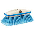 Star brite Deluxe Medium Blue Wash 8" Brush Head w/Bumper - Dual Connections — marine cleaning