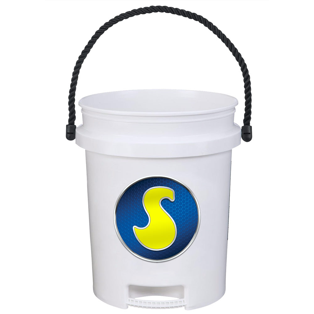 Star brite Ultimate 5-Gallon Durable Bucket w/Rope Handle — marine cleaning