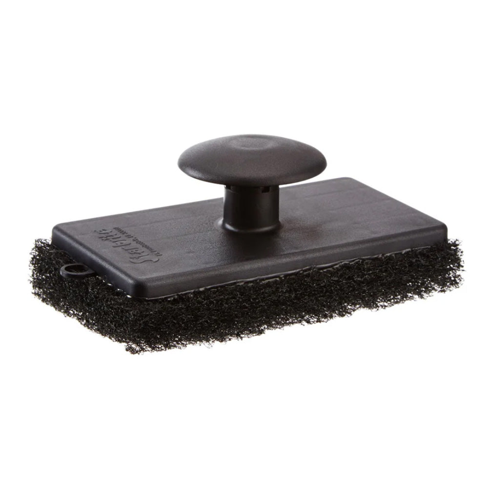 Star brite All-Purpose Coarse (Black) Scrubber Pad - Handle f/Boats — marine cleaning