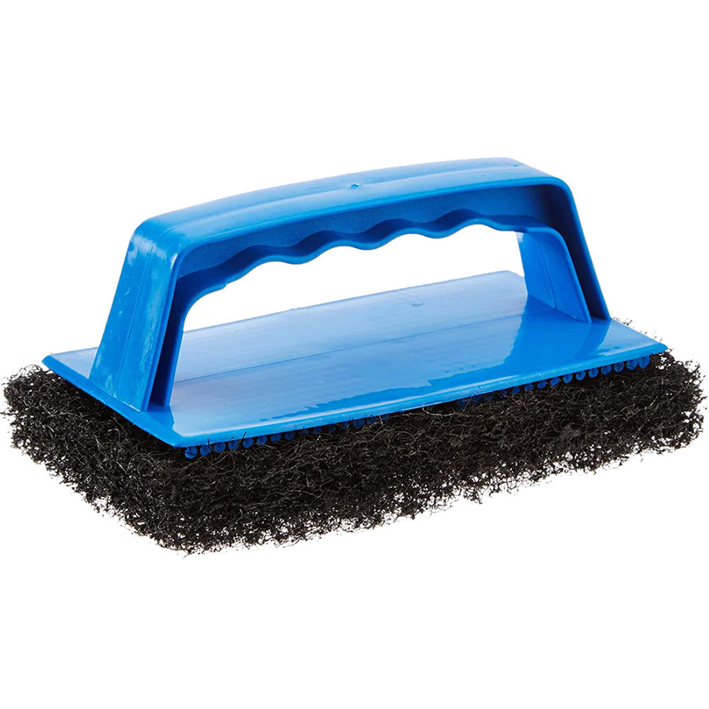 Star brite Coarse Black Scrub Pad w/Interchangeable Handle — marine cleaning