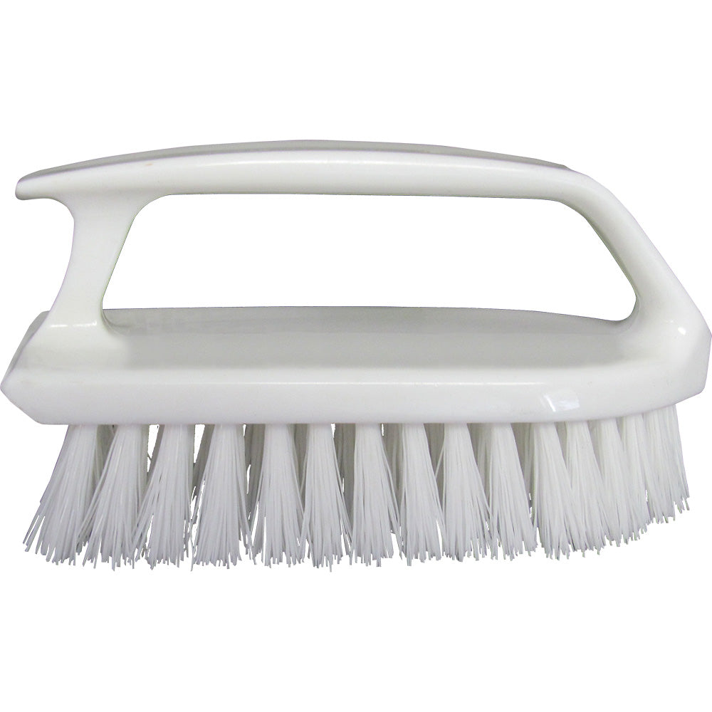 Star brite Heavy-Duty Hand Scrub Brush - 6" Stiff Bristle Cleaning Tool — marine cleaning