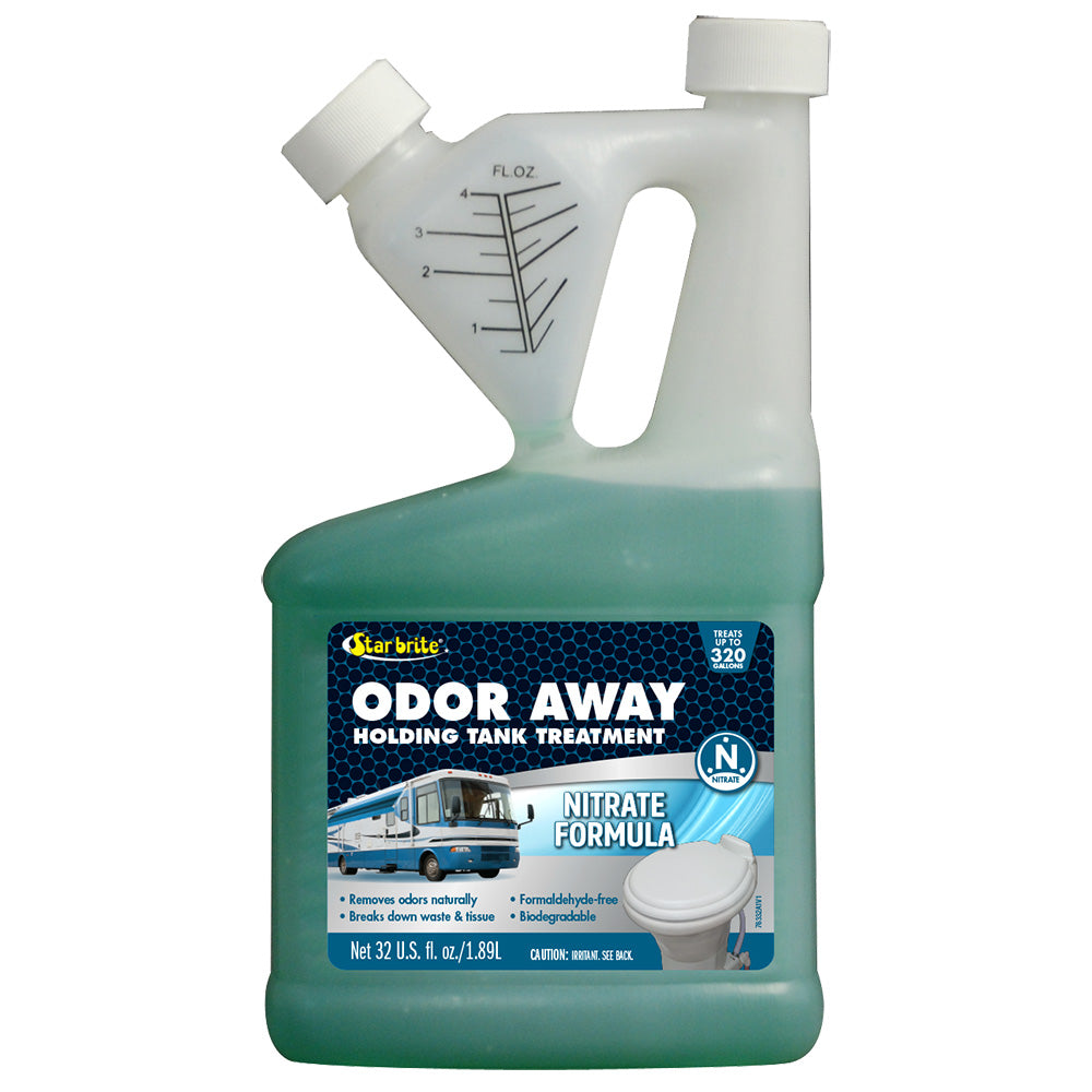 Star brite Odor Away Holding Tank Treatment - Nitrate Formula - 32 oz — marine sanitation