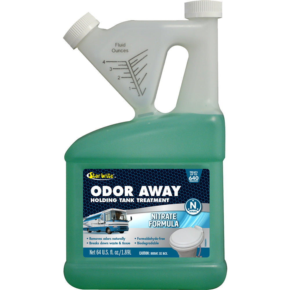 Star brite Odor Away Holding Tank Treatment - Nitrate Formula - 64 oz — marine sanitation