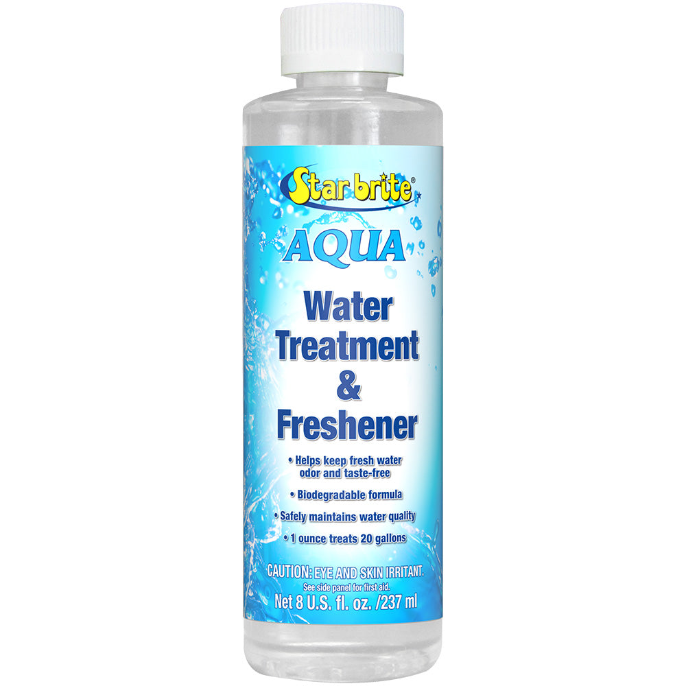 Star brite AQUA Water Treatment & Freshener - 8 oz — marine marine sanitation