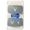Jabsco Dual Rocker Switch Panel — marine accessories