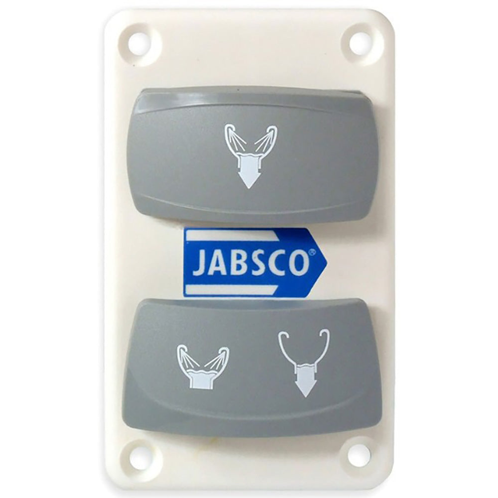 Jabsco Dual Rocker Switch Panel — marine accessories