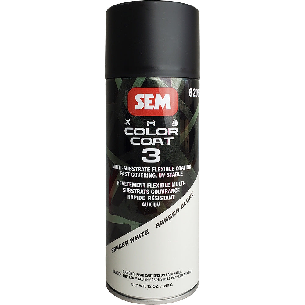 SEM Color Coat 3 - Ranger White - 12 oz — marine accessories