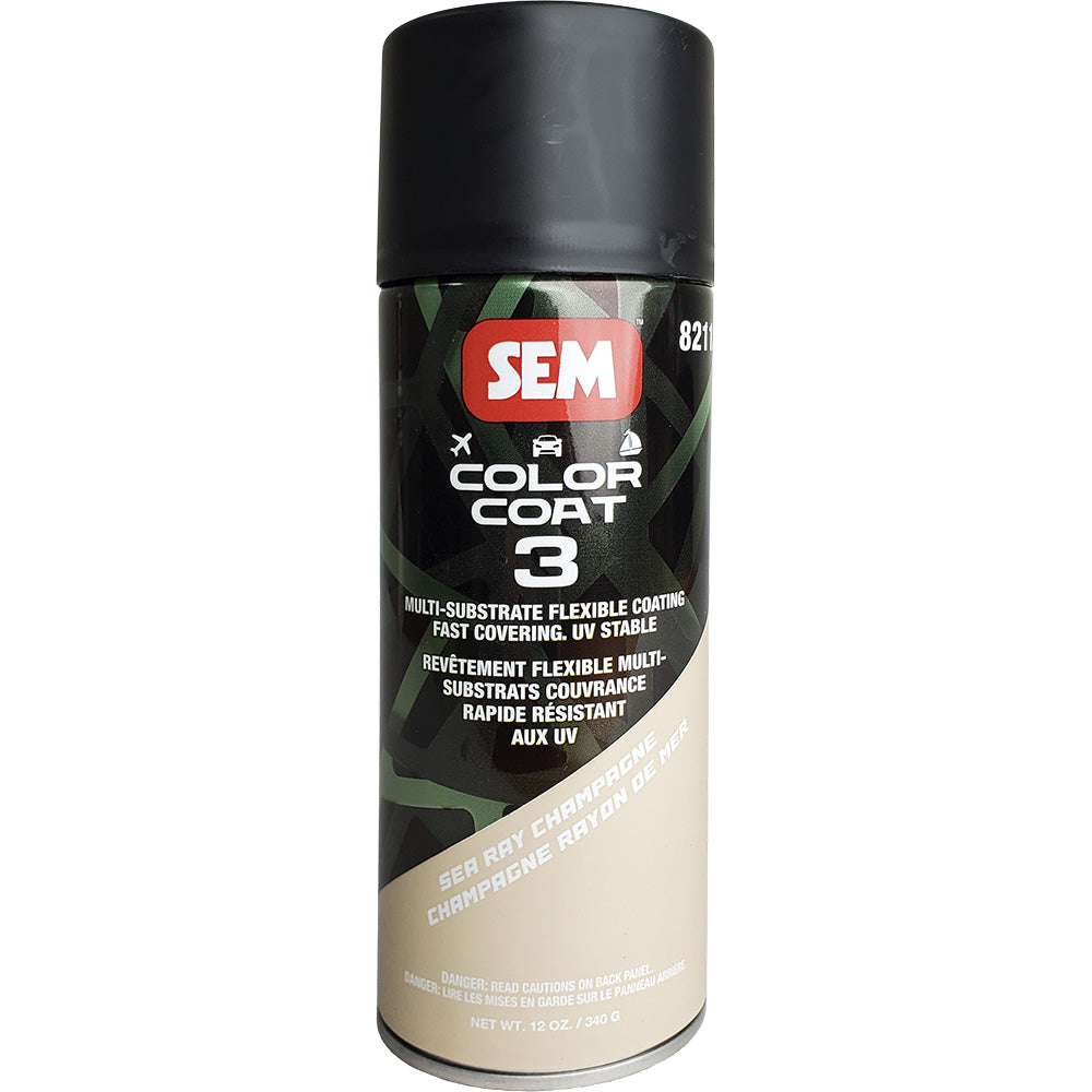 SEM Color Coat 3 - Sea Ray Champagne - 12 oz — marine accessories