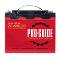 Pro-Guide Batteries Pro-Guide Alpha Series Lithium Battery - 24V - 115AH - Group 31 (Tall) — marine batteries