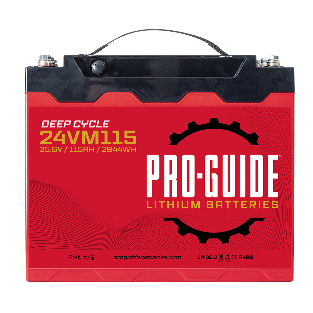 Pro-Guide Batteries Pro-Guide Alpha Series Lithium Battery - 24V - 115AH - Group 31 (Tall) — marine batteries