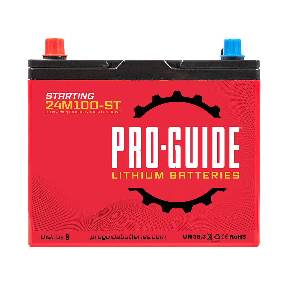 Pro-Guide Batteries Pro-Guide Signature Series Lithium Starting Battery - 12V - 100AH - Group 24 — marine batteries