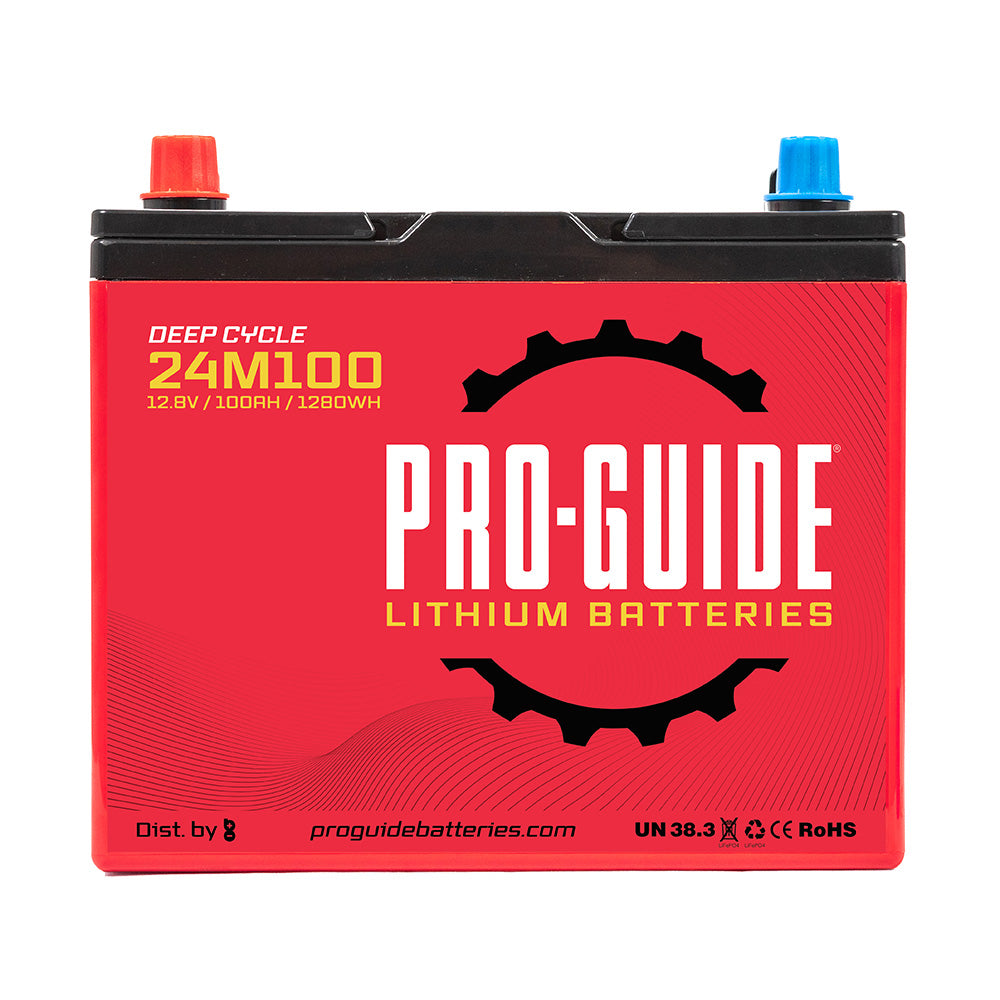 Pro-Guide Batteries Pro-Guide Signature Series Lithium Battery - 12V - 100AH - Group 24 — marine batteries
