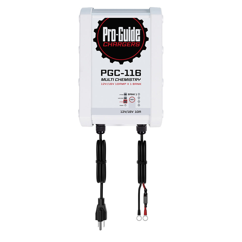 Pro-Guide Batteries Pro-Guide 1 Bank On-Board Battery Charger - 12V/16V - 10-Amp — marine battery chargers