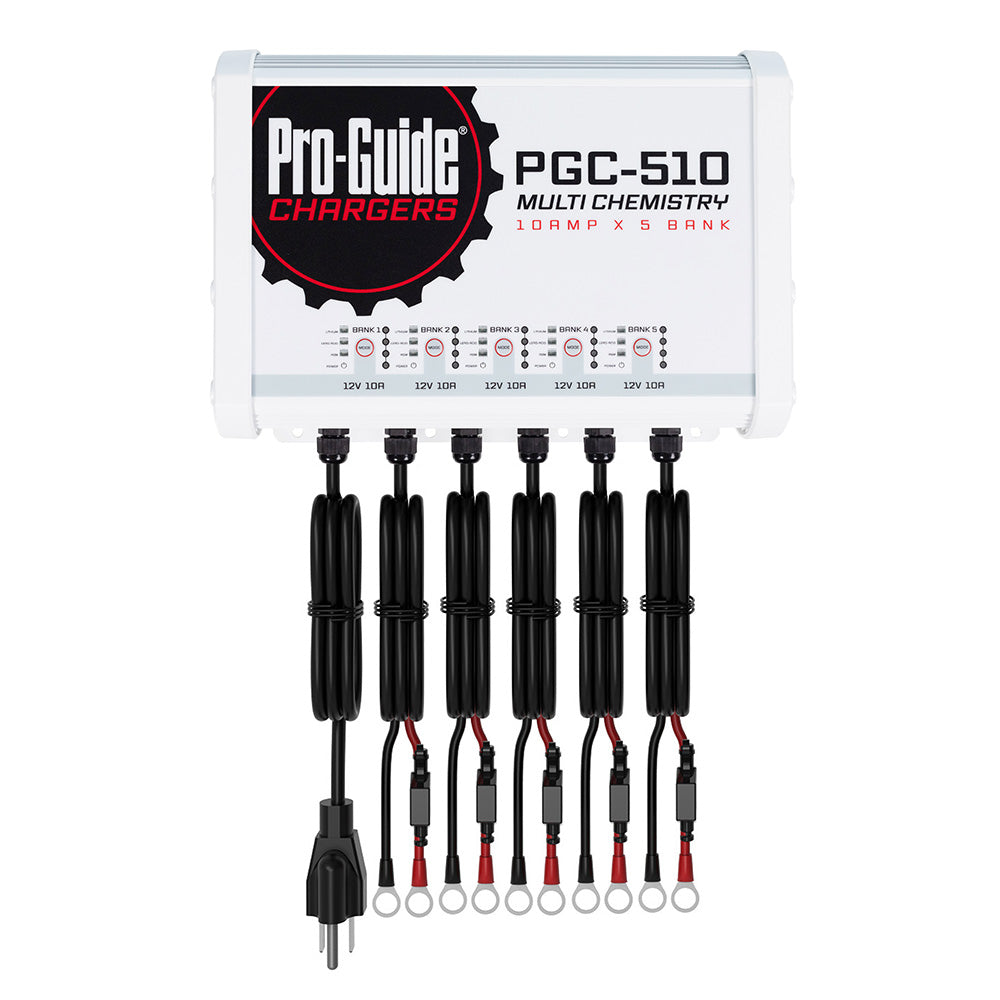Pro-Guide Batteries Pro-Guide 5 Bank On-Board Battery Charger - 12V - 40-Amp — marine battery chargers
