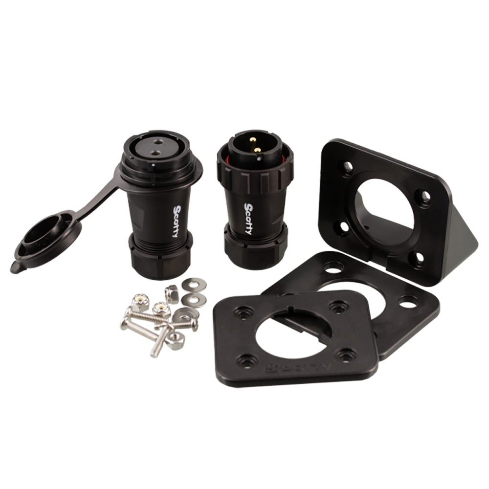 Scotty 2121 Marine Grade Plug & Socket - 12V — marine accessories