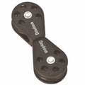 Barton Marine Barton Plain Bearing Pulley Block Back to Back Swivel Block - Size 1, 30mm — marine blocks