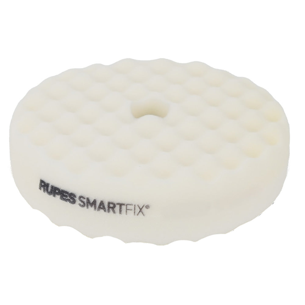 RUPES SMARTFIX® Double-Sided Ultra-Fine Foam Pad - 180mm - White — marine cleaning