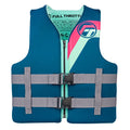 Full Throttle Adult Rapid-Dry Life Jacket - S/M - Aqua — marine watersports
