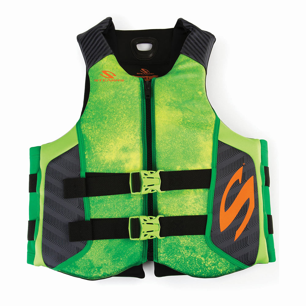 Stearns Adult Hydroprene Life Vest - Green - Medium — marine paddlesports