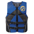 Full Throttle Men's Rapid-Dry Flex-Back Life Jacket - XL - Blue/Black — marine watersports