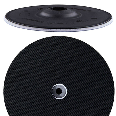 RUPES PrecisionPro Backing Plate - 125mm/5" - Velcro M8 Bolt &amp; Shroud Lubricant